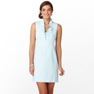 Lilly Pulitzer Adeline Ruffle Seersucker Dress